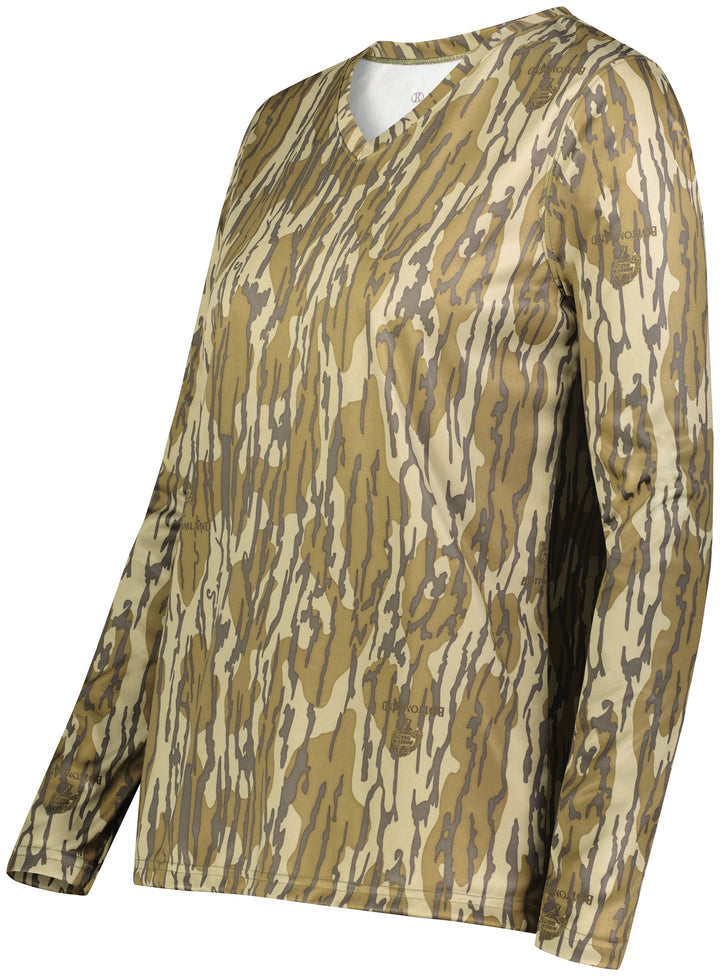 Holloway Women's Mossy Oak® Momentum Long Sleeve Tee Holloway