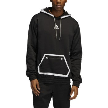 adidas Men's Team Issue Pull Over Hoodie