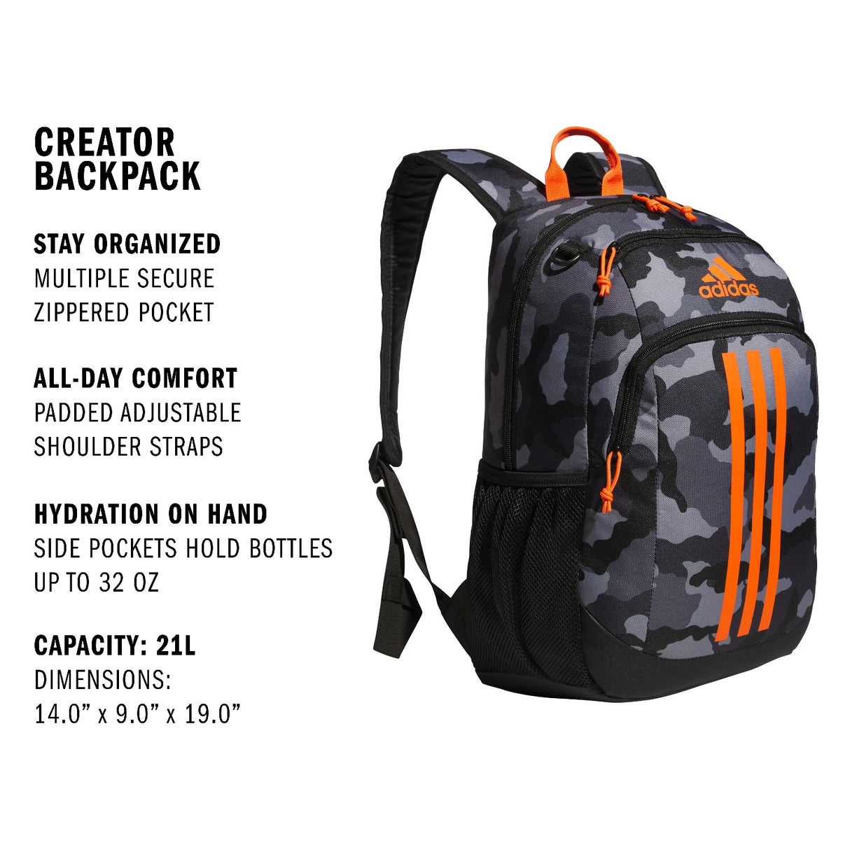 adidas Young BTS Creator 2 Backpack-2