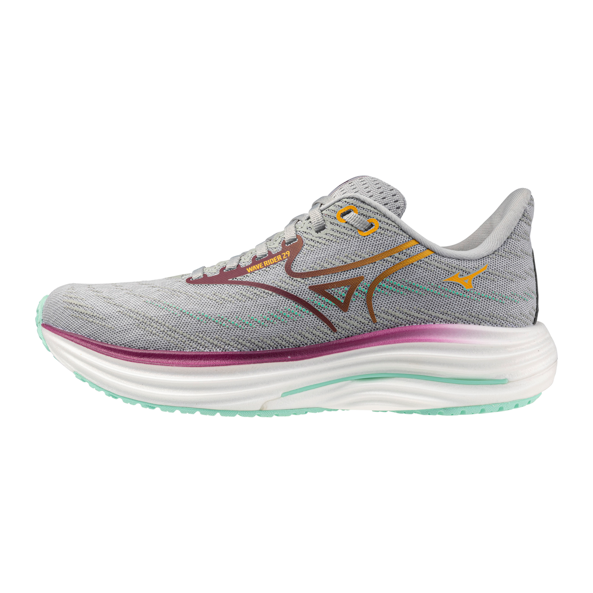 Mizuno Women's Wave Rider 29 Running Shoes-1