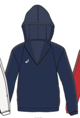 Asics Men's Thermopolis Fleece Team 1/2 Zip Hoody