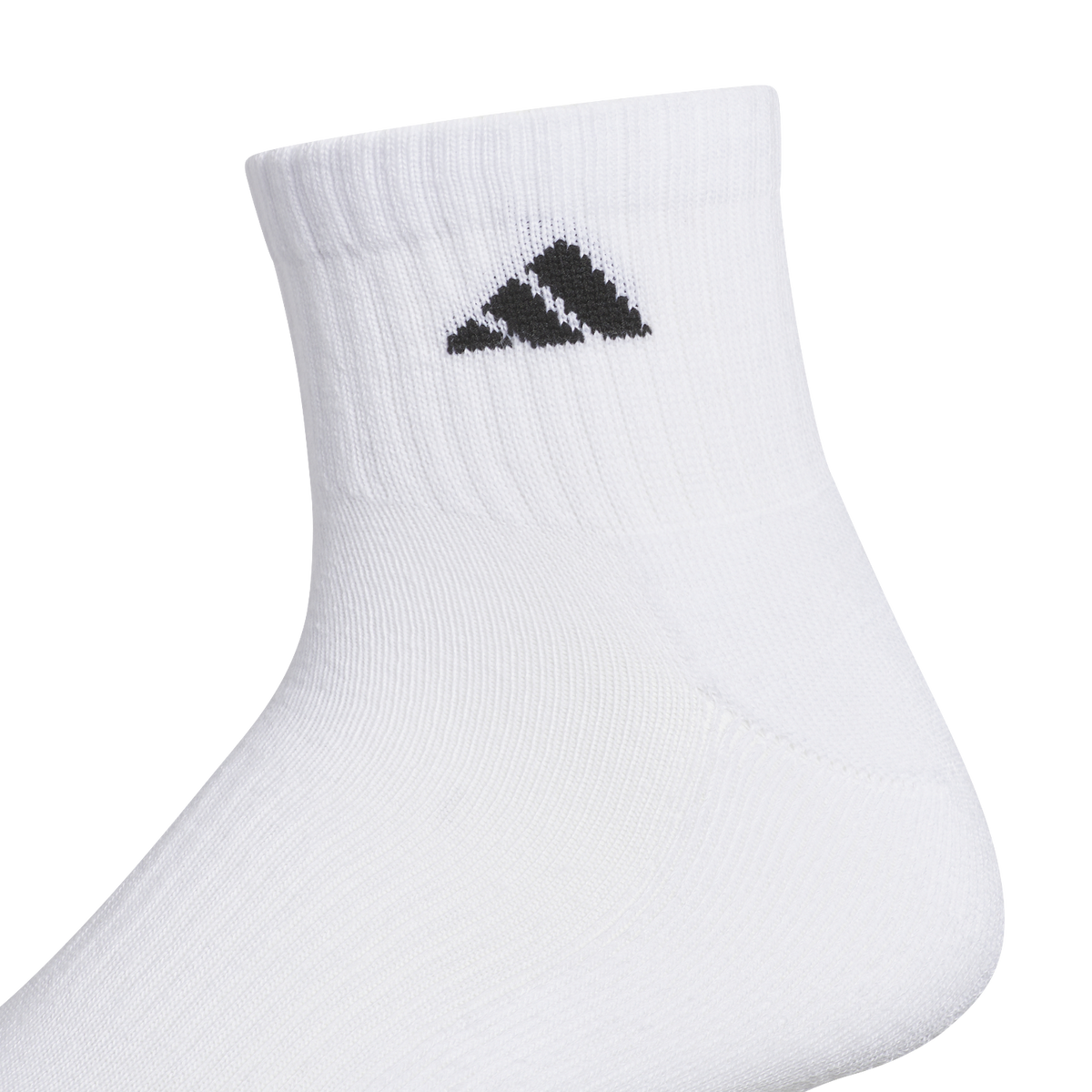adidas Men's Athletic Cushioned 6-Pack Quarter Sock-3