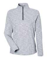 North End Women's Eclipse Jacquard Quarter-Zip Pullover-1