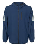 adidas Men's Hooded Full-Zip Windbreaker-1