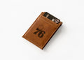 Rico Industries NBA  Philadelphia 76ers  Laser Engraved Front Pocket Wallet