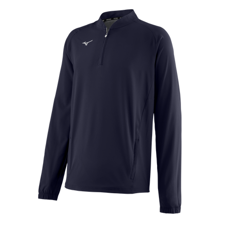 Mizuno Men's Long Sleeve Hitting Jacket-1
