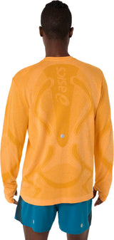 Asics Men's Road Seamless Long Sleeve Top-2