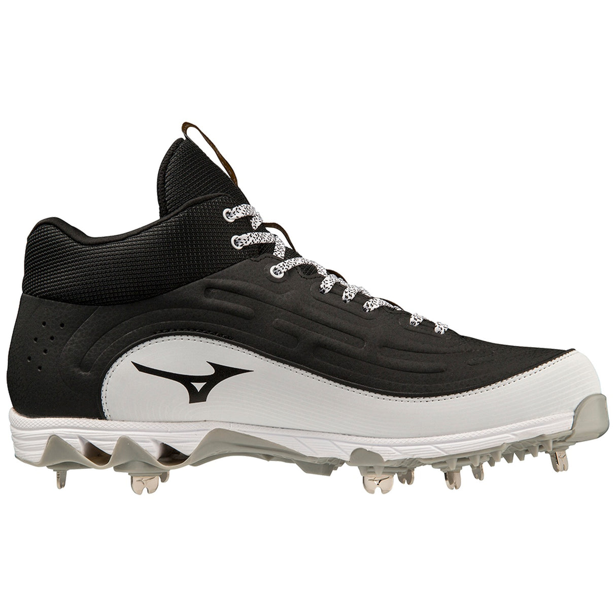 Mizuno Men's 9-Spike Ambition 3 Mid Metal Baseball Cleats-3