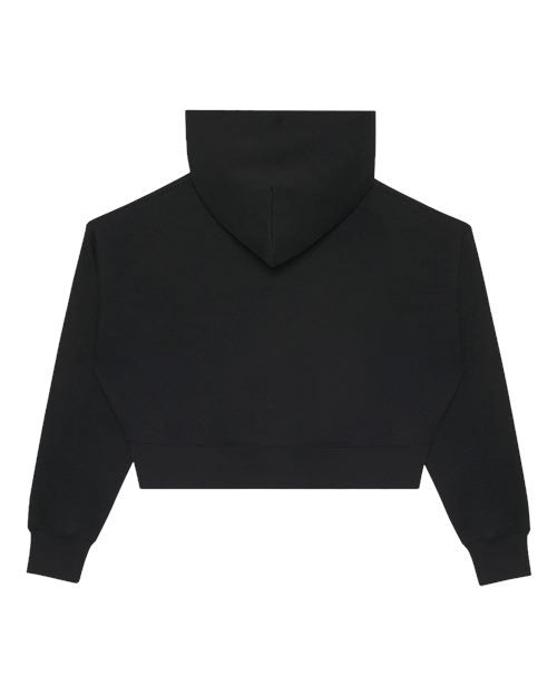 Lane Seven Women's Relaxed Cropped Full-Zip Hoodie Sweatshirt-2