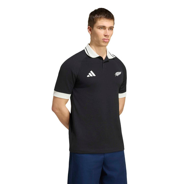 adidas Men's New Zealand Rugby Leisurewear Polo Shirt-1