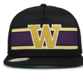 The Game Headwear Washington Retro Stripe School Logo Hat