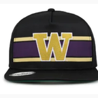 The Game Headwear Washington Retro Stripe School Logo Hat
