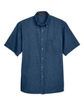Harriton Men's Denim Shirt-1