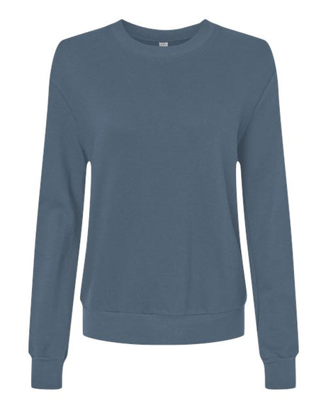 Alternative Women's Eco-Washed Terry Throwback Pullover-1