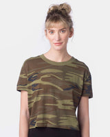 Alternative Women's Vintage Jersey Headliner Crop Tee Alternative