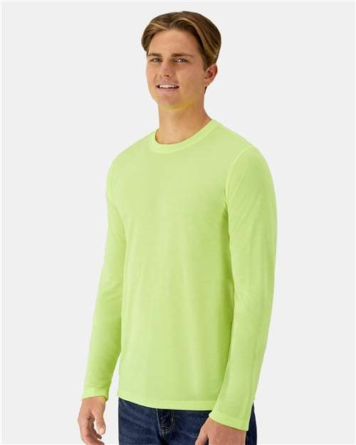  Men's Cool DRI Cotton Touch Long Sleeve T-Shirt-2