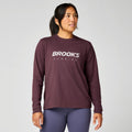 Brooks Women's Graphic Long Sleeve Top-1