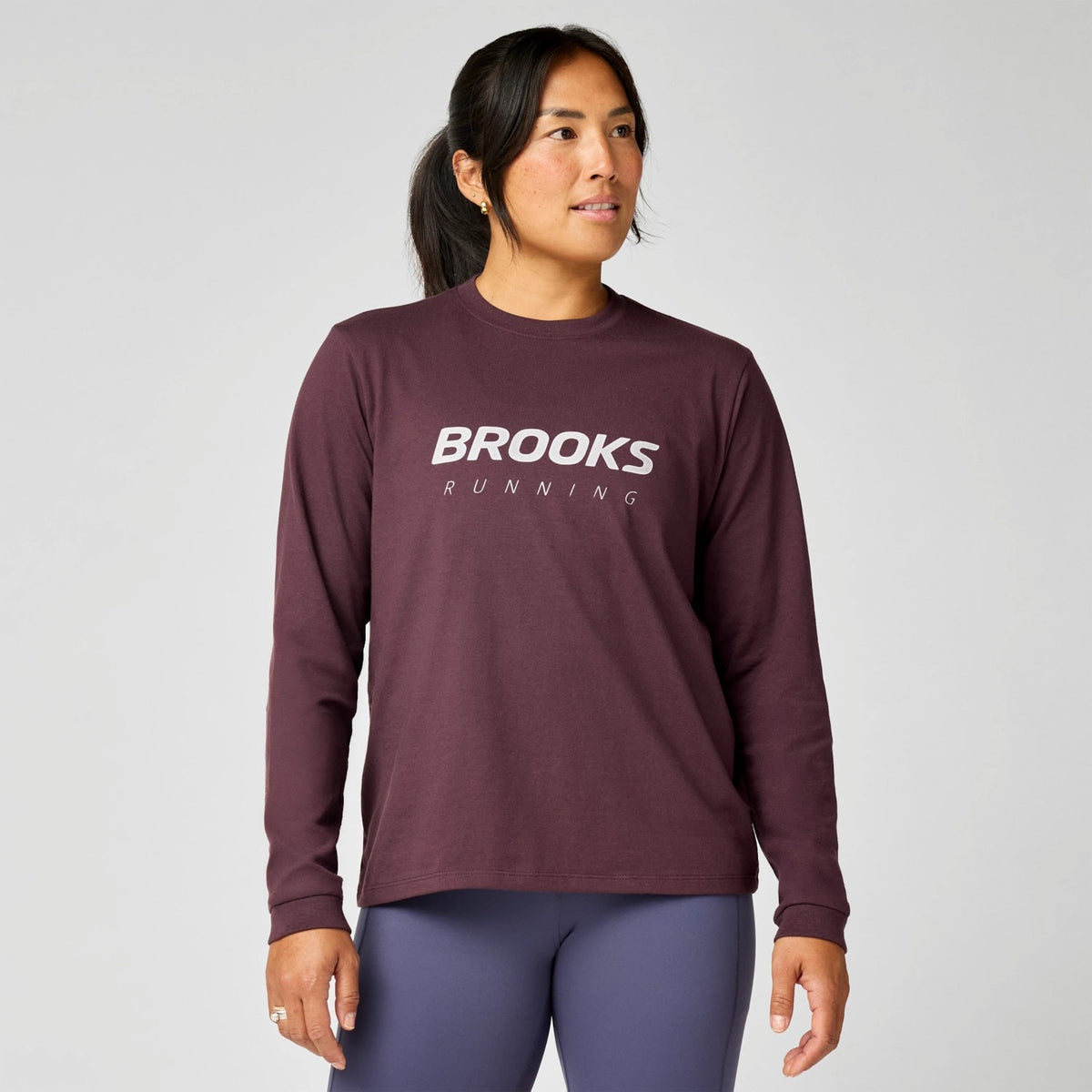Brooks Women's Graphic Long Sleeve Top-1