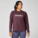 Brooks Women's Graphic Long Sleeve Top-1