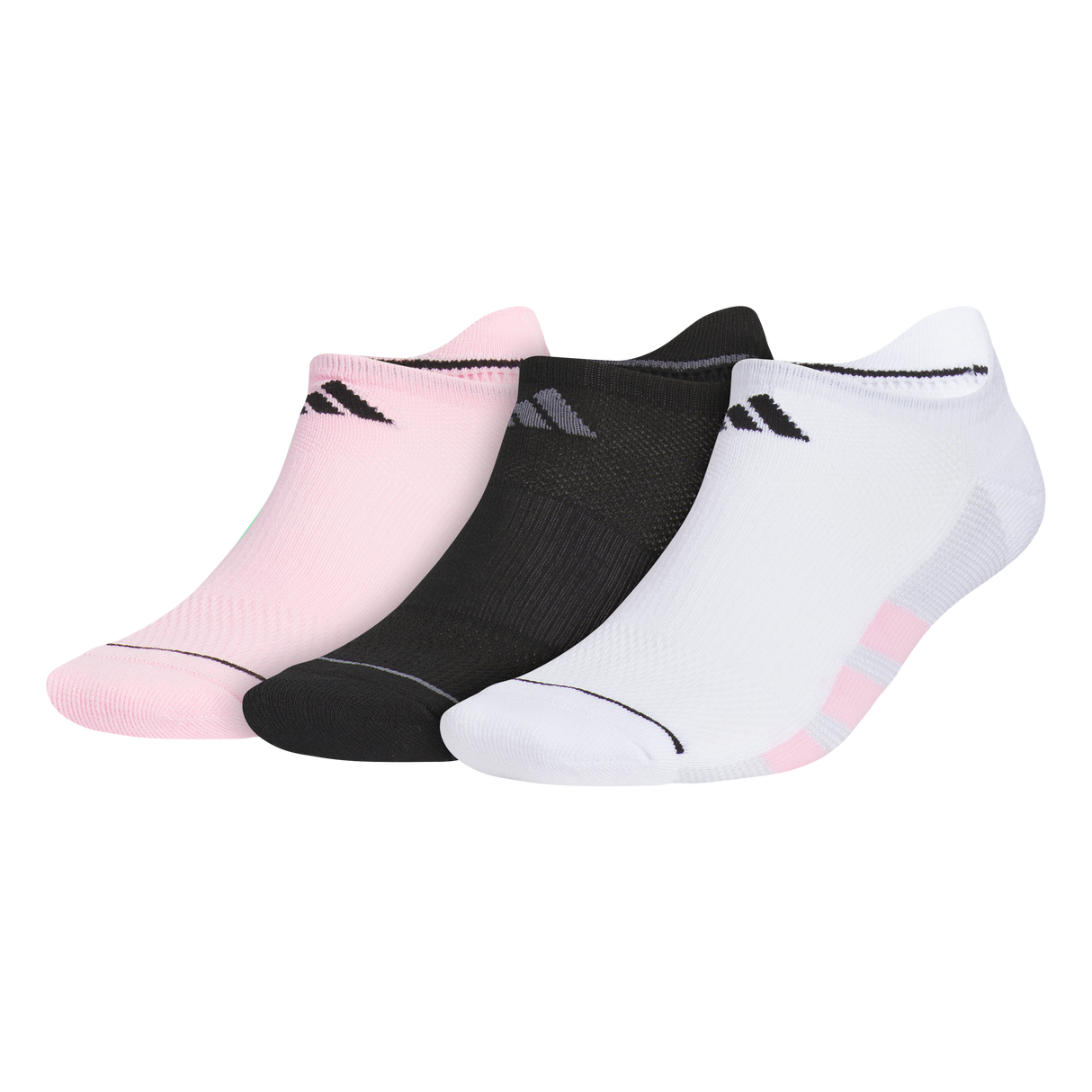 adidas Men's All Day Training 3-Pack No Show Sock Unisex Accessories Socks