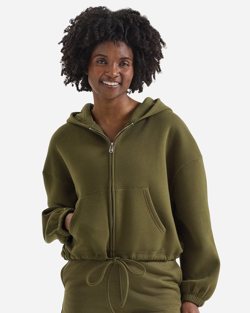 TriDri Women's Maria Full-Zip Hooded Sweatshirt
