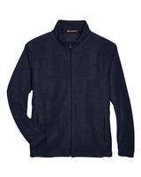 Harriton Men's Tall Full-Zip Fleece-1