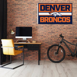 Rico Industries NFL  Denver Broncos Bold 3' x 5' Banner Flag-1