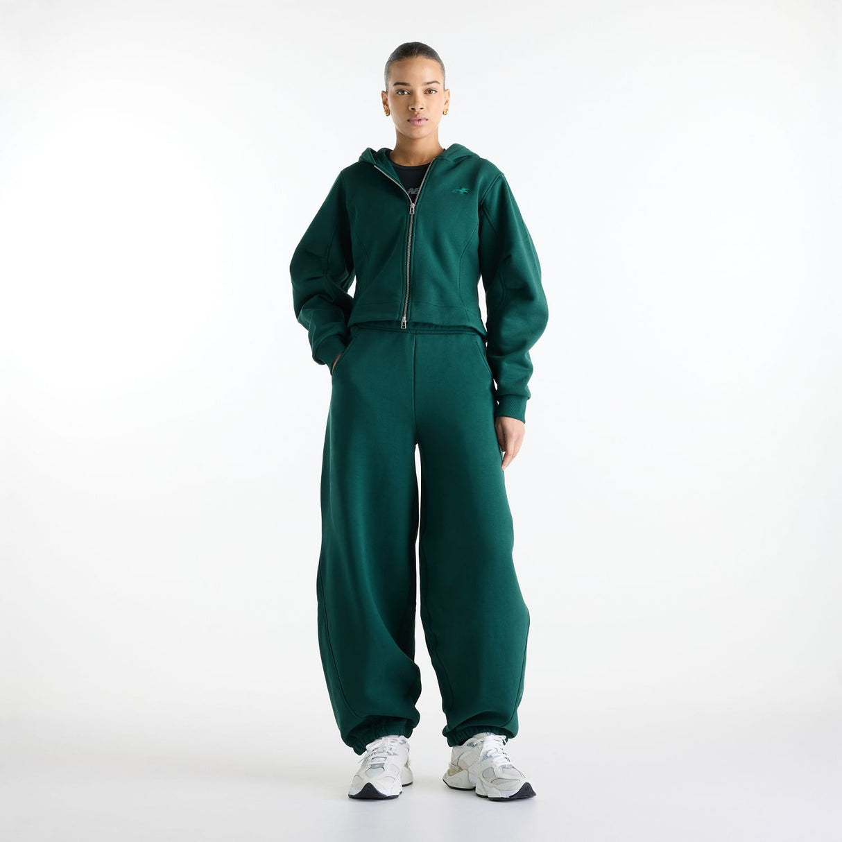 New Balance Women's Athletics Crafted Fleece Full Zip-6