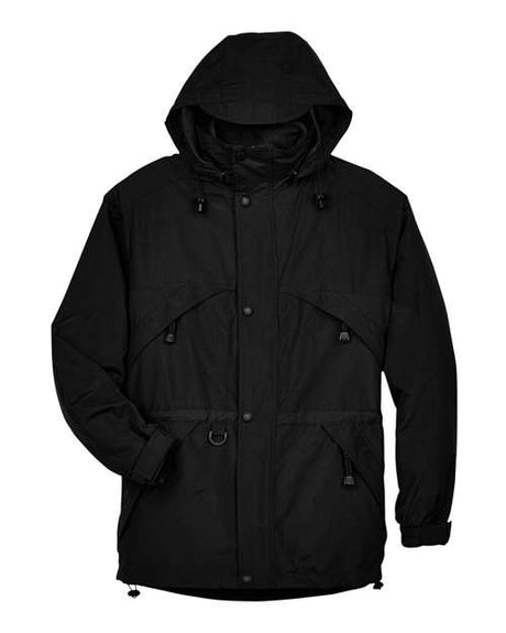 North End Men's 3-in-1 Parka with Dobby Trim-1