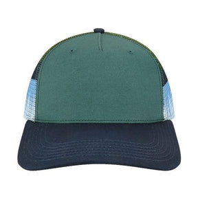 LOCALE Plain Front Five-Panel Trucker Cap-1