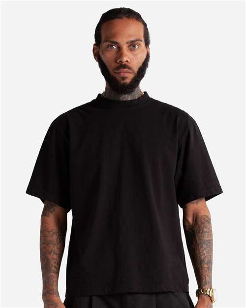 Shaka Wear Men's Max Heavyweight Cropped T-Shirt-1