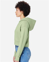 Lane Seven Women's Relaxed Cropped Full-Zip Hoodie Sweatshirt-4