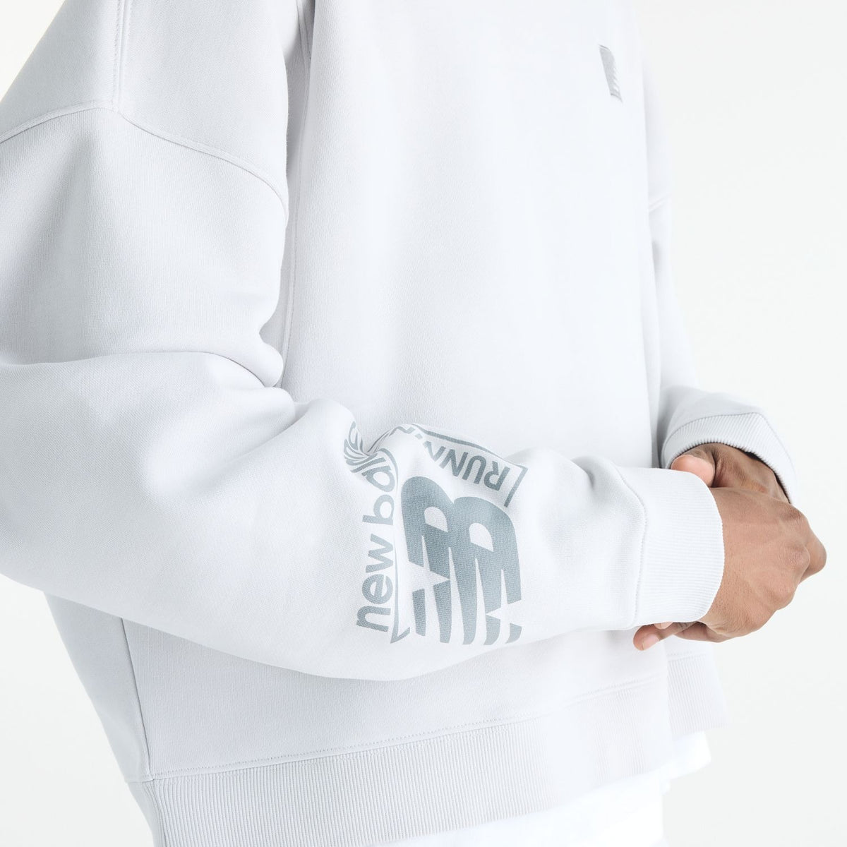 New Balance Men's Athletics Crafted Fleece Crew-4