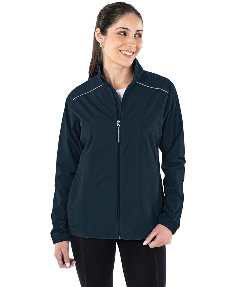 Charles River Women's Skyline Pack-N-Go Full Zip Reflective Jacket-1