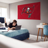 Rico Industries NFL  Tampa Bay Buccaneers Standard 3' x 5' Banner Flag-3