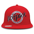 The Game Headwear North Carolina State Oversized Circle Snapback Collection Hat