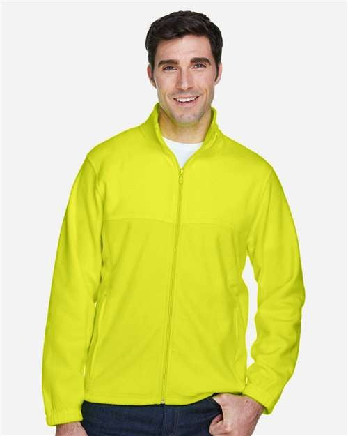 Harriton Men's Full-Zip Fleece-3