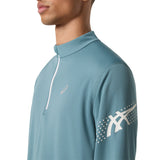 Asics Men's Icon Long Sleeve 1/2 Zip Top-5