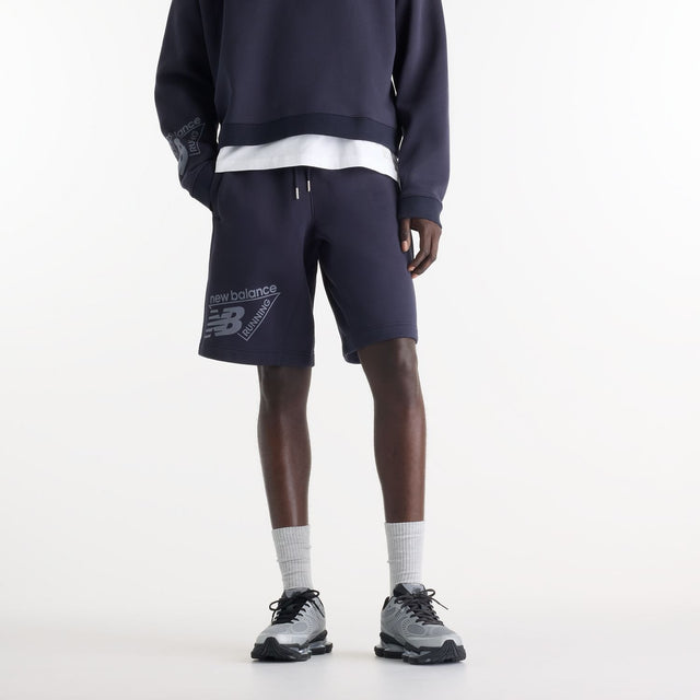 New Balance Men's Athletics Crafted 11-Inch Fleece Shorts-1