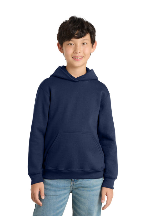 Port & Co Youth   Core Fleece Pullover Hooded Sweatshirt PC78YH
