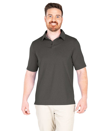 Charles River Men's Heathered Eco-Logic Stretch Polo-1