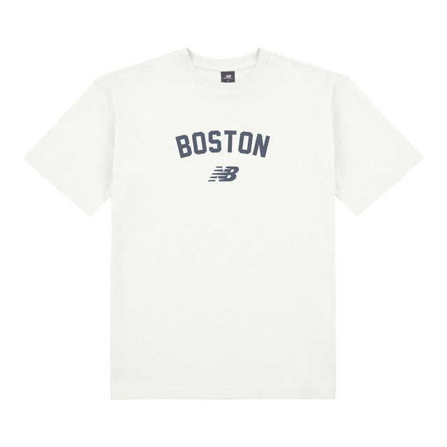 New Balance Women's Boston City Waist Length T-Shirt-1