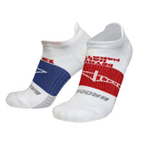 Brooks Ghost Lite No Show Socks 2-Pack-3