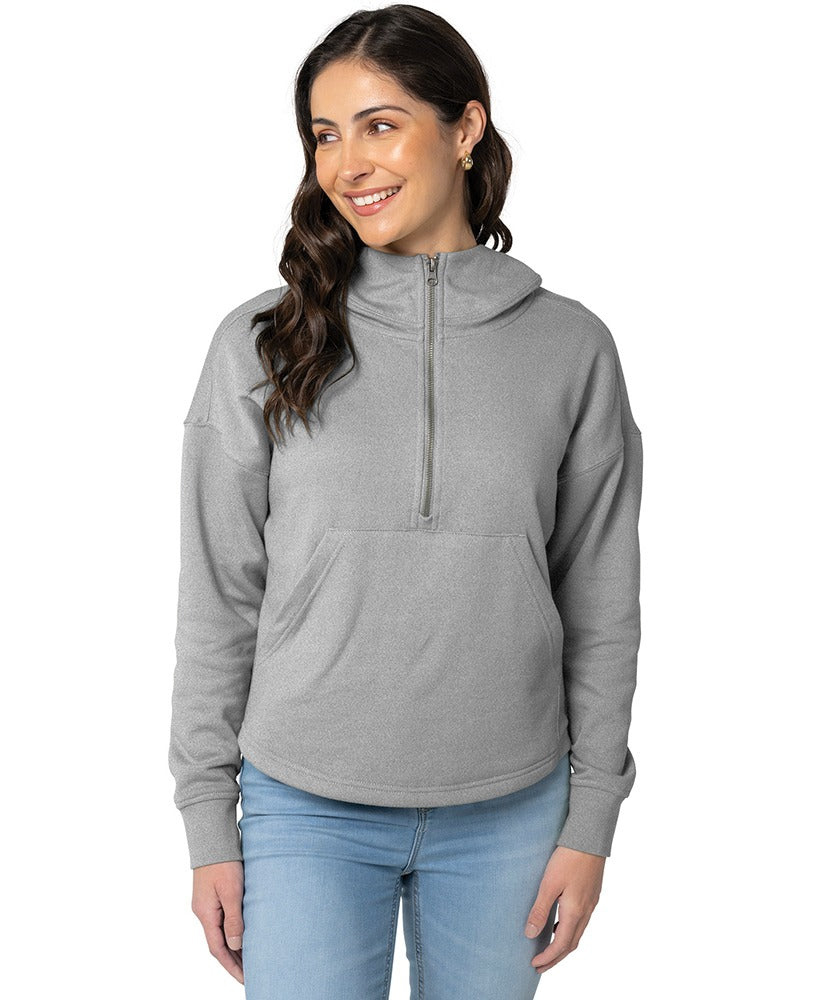 Charles River Women's Willow Scallop Hem Hoodie-3