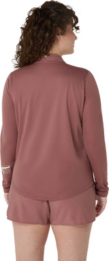 Asics Women's Icon 1/2 Zip Long Sleeve Top-2
