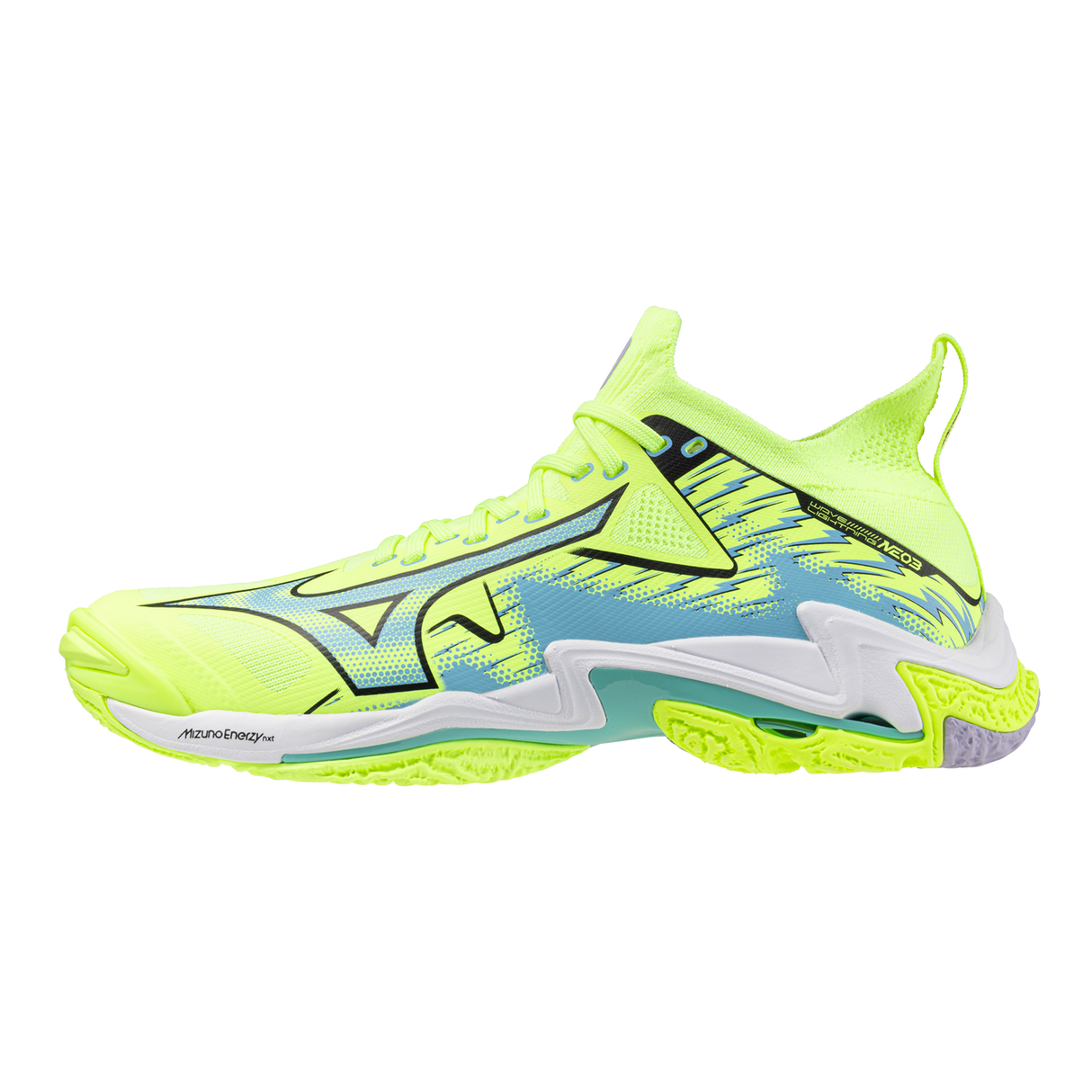 Mizuno Adult Wave Lightning Neo 3 Volleyball Shoes-1