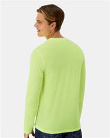 Men's Cool DRI Cotton Touch Long Sleeve T-Shirt-3