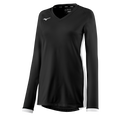 Mizuno Girl's Spike Long Sleeve Volleyball Jersey-1