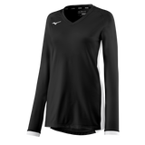 Mizuno Girl's Spike Long Sleeve Volleyball Jersey-1