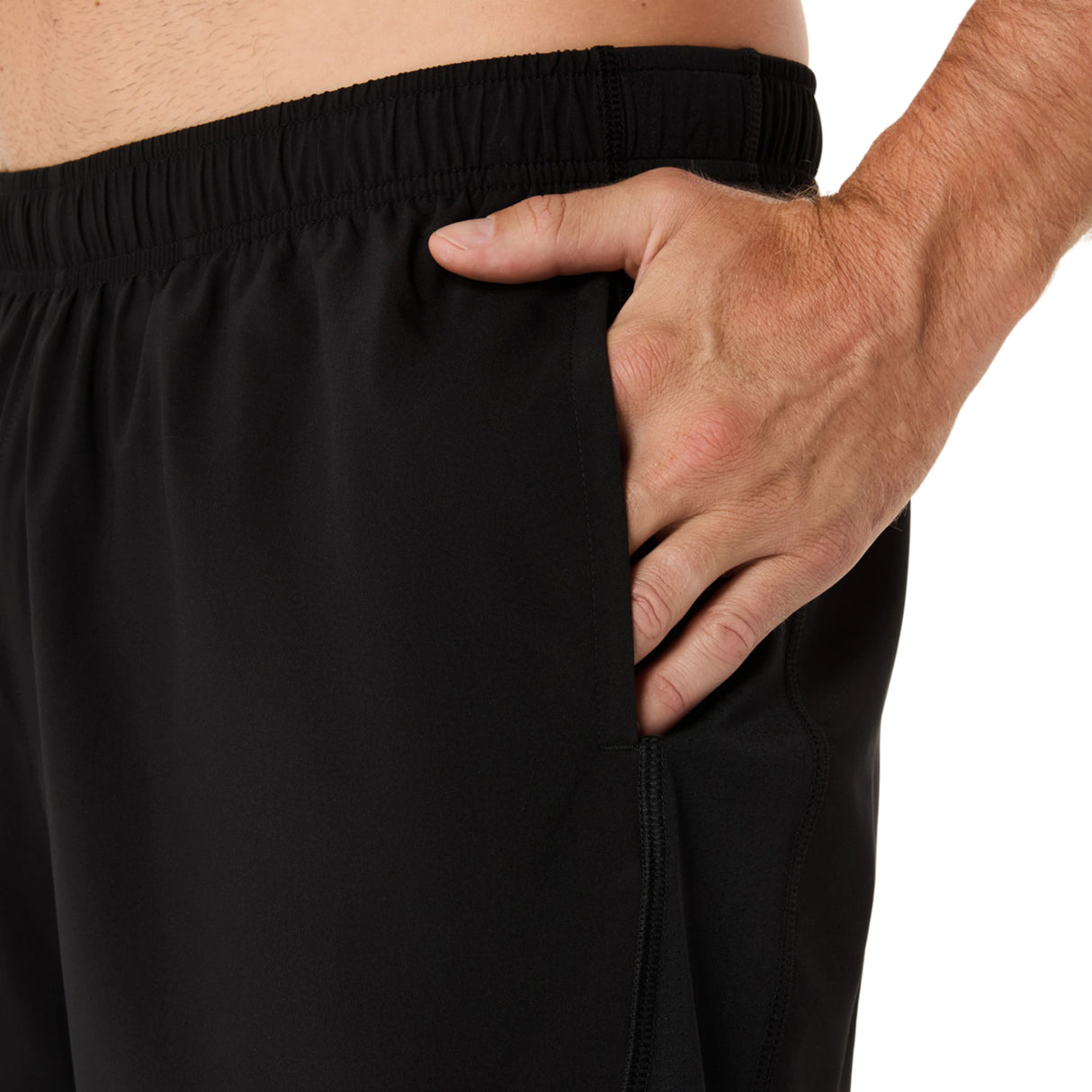 Asics Men's Silver 2-N-1 7-Inch Shorts-5